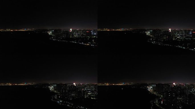 泉州洛江区夜景惠安洛阳江大桥夜景城市夜景