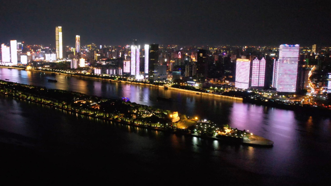 橘子洲夜景