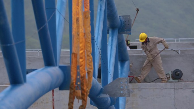 海洋公园 建筑工地 建设施工