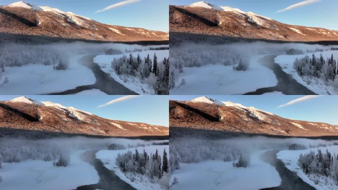 新疆旅游地-喀纳斯、禾木（北疆冬季雪景）