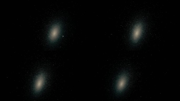 星际星河星云粒子背景视频素材