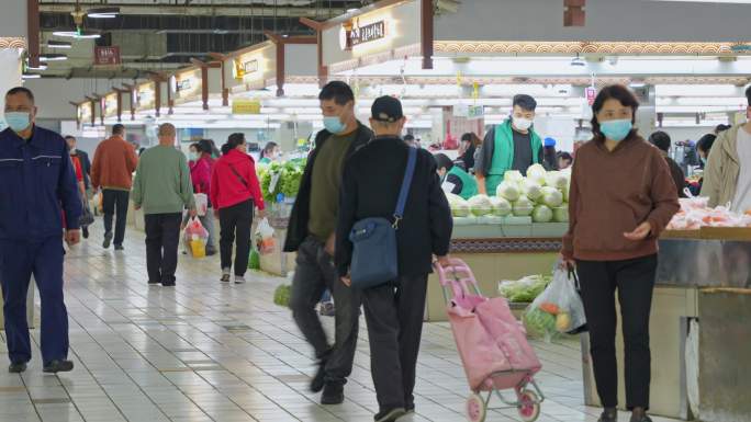 菜市场4k视频素材