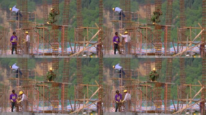 海洋公园 建筑工地 建设施工