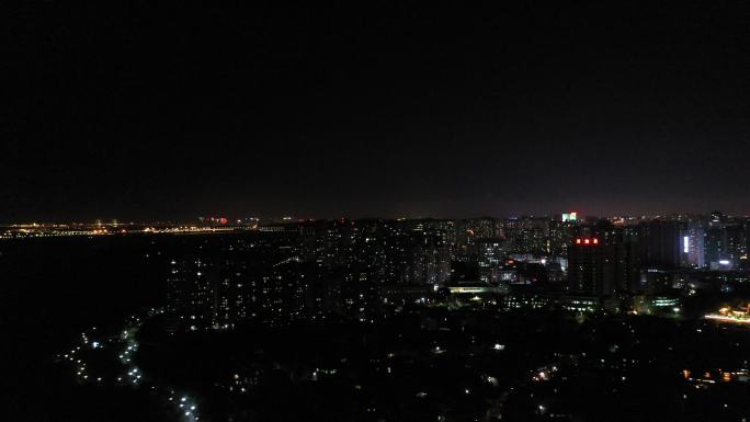 泉州洛江区夜景惠安洛阳江大桥夜景城市夜景