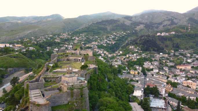 Gjirokaster阿尔巴尼亚老城