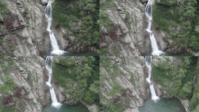 青岛崂山北九水观音瀑布4kDlog航拍