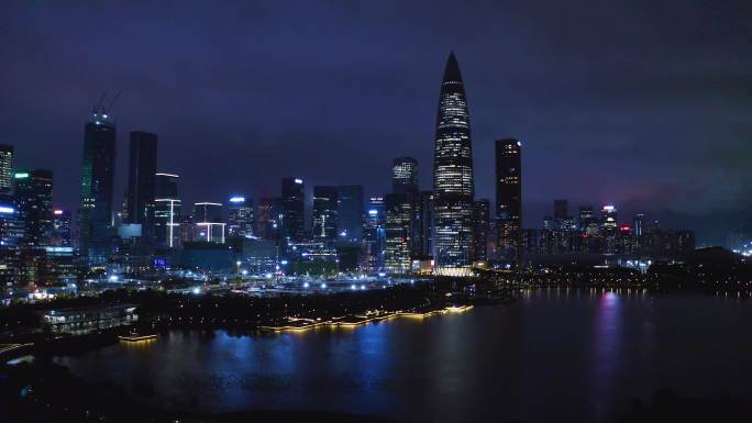 春笋夜景 大湾区 春笋各个角度