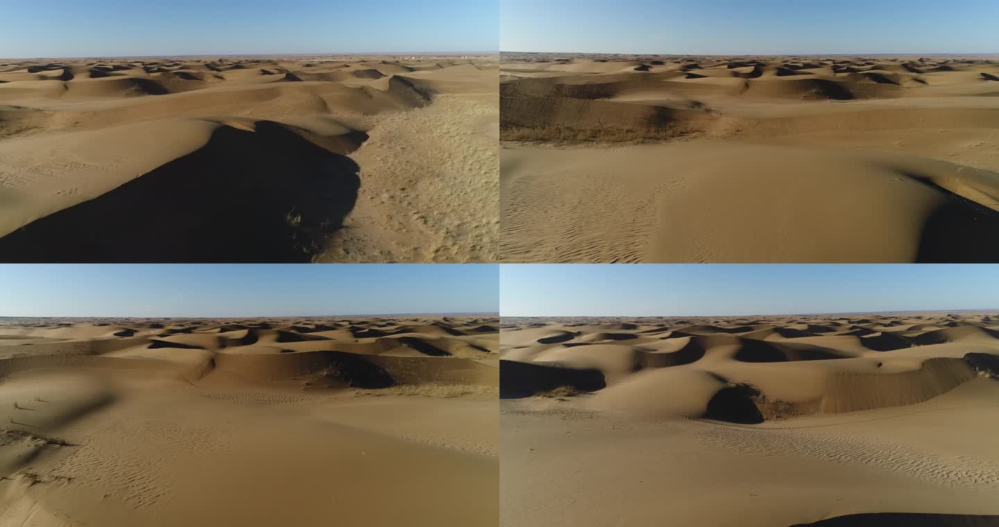 沙漠人家防沙治沙 环境治理抗旱 流动沙丘