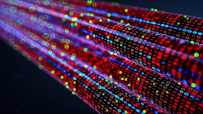 三维渲染高速数据传输的电缆线