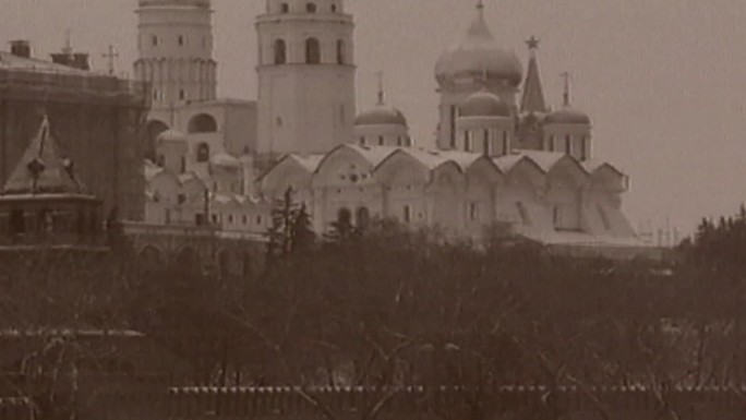 60年代 俄罗斯红场 克林姆林宫