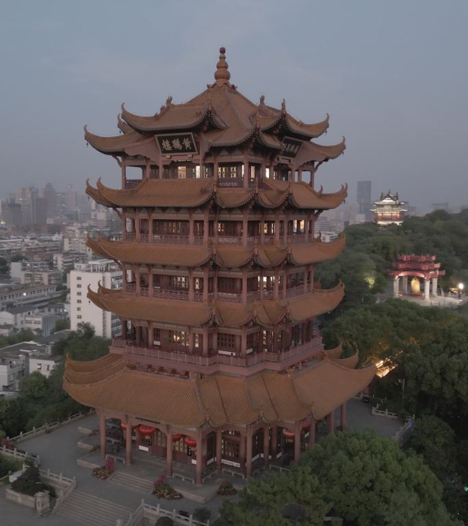 武汉黄鹤楼夜景