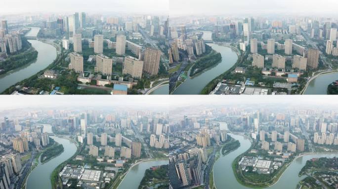 欧洲中心软件园高空全景