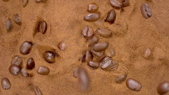 咖啡咖啡豆开咖啡粉