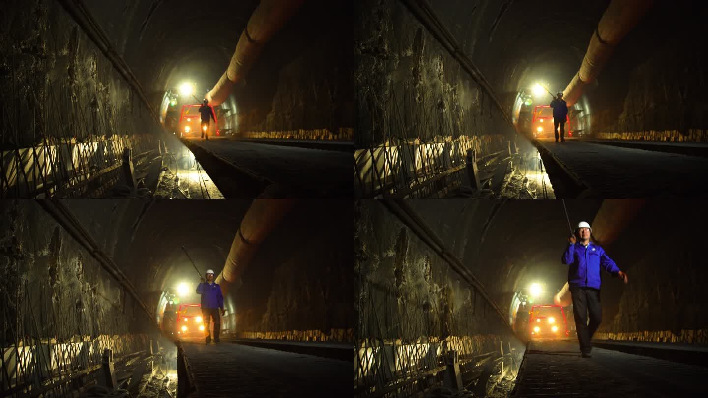 工程建设 隧道挖掘 工程师 材料搬运