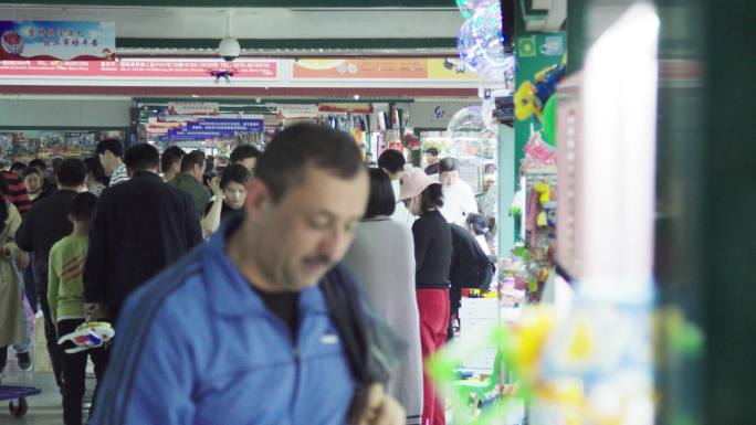 小商品市场 买卖交易 逛街购物 城市生活