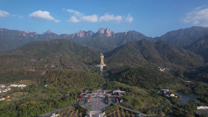 池州九华山大门