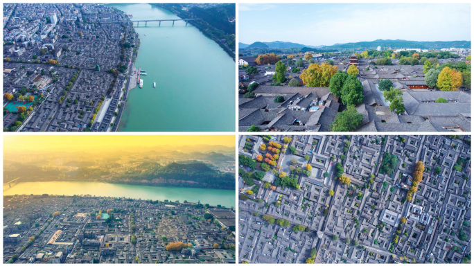 阆中古城航拍 5.4K