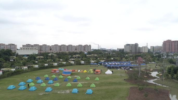 东莞麻涌华阳湖房车露营基地