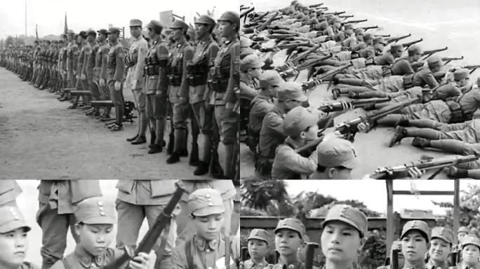 1939年女兵训练