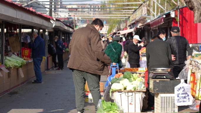 菜市场农贸市场延时