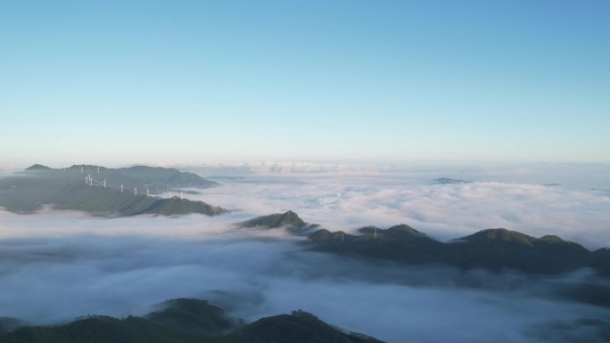 广东台山白石分子云海4k