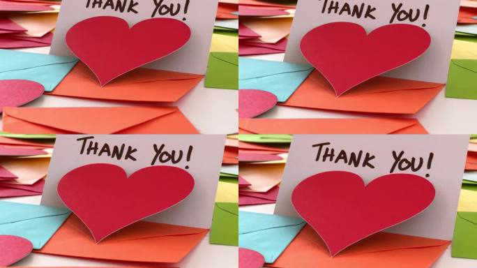 非常感谢。创意感恩