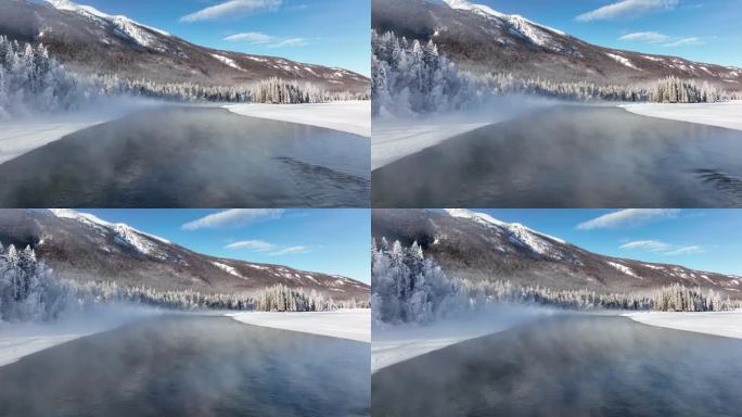 新疆旅游地-喀纳斯、禾木（北疆冬季雪景）