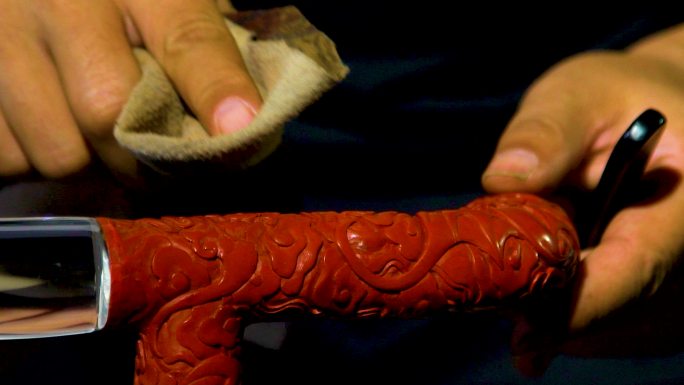漆雕 传统工艺 雕刻 传统文化