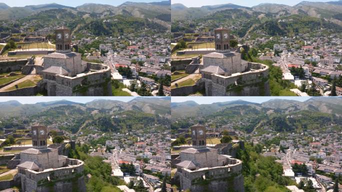 Gjirokaster阿尔巴尼亚老城