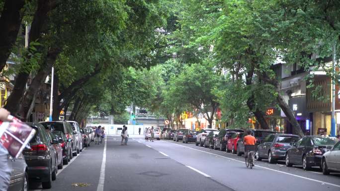 广州老城区街道