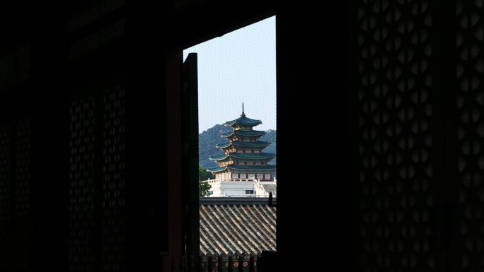 古建筑 国外旅游景点 韩国首尔景福宫