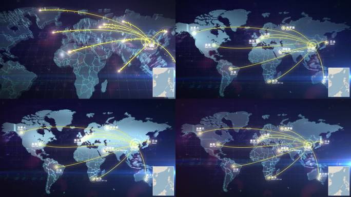 E3D战略布局世界地图 01