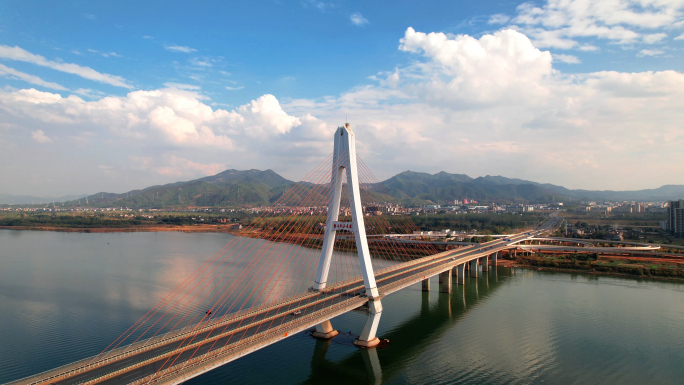 新井冈山大桥，横跨赣江大桥，吉安地标