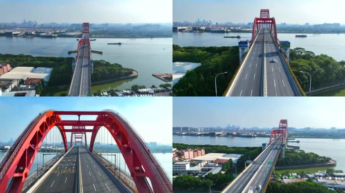 广州疫情空城-新光大桥