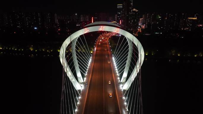 沈阳三好桥夜景