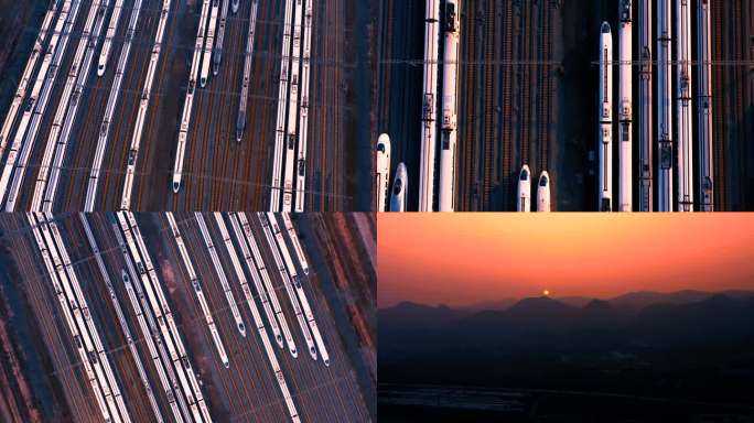 动车高铁中国铁路动车组高铁火车站动车