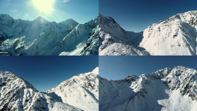 西藏雪域雪山视频素材