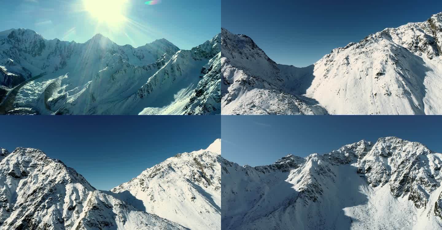 西藏雪域雪山视频素材