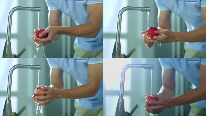 洗苹果