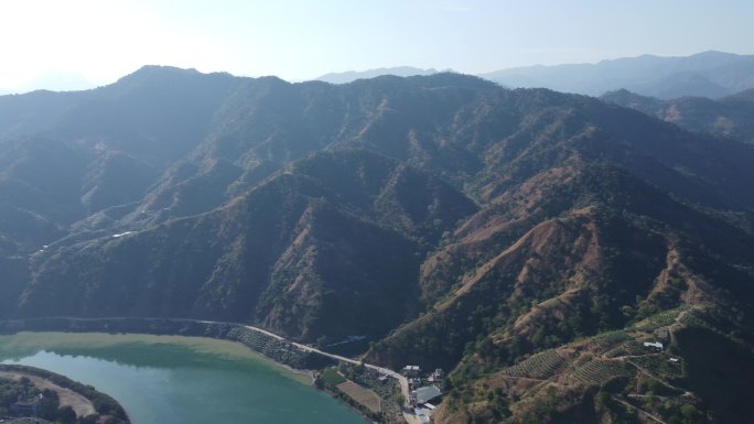 四川攀枝花盐边县雅砻江安宁河交汇处