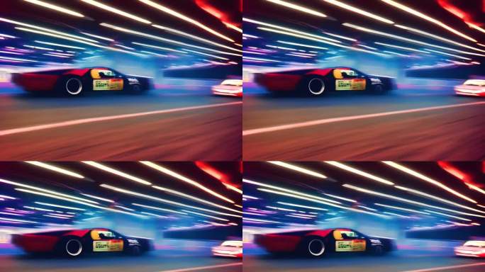 疾驰跑车