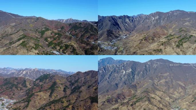 [4K]航拍素材.慕田峪和箭扣长城全景