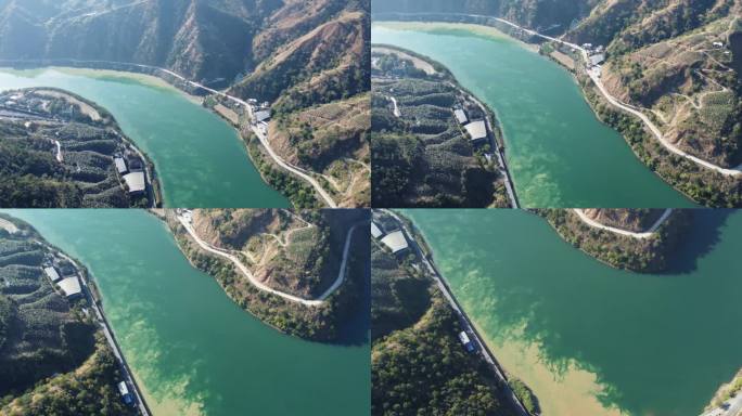 四川攀枝花盐边县雅砻江安宁河交汇处