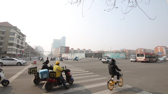 天津南开节日公园街景