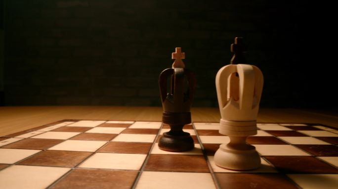 国际象棋比赛国王对国王
