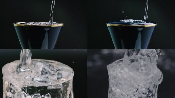 酒水白酒倒酒酒杯酒文化