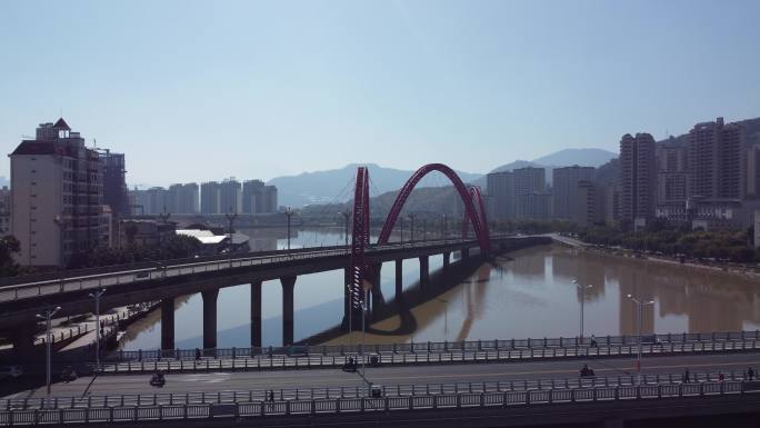 四川攀枝花盐边县雅砻江安宁河交汇处