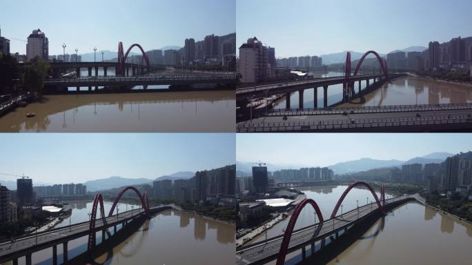 四川攀枝花盐边县雅砻江安宁河交汇处