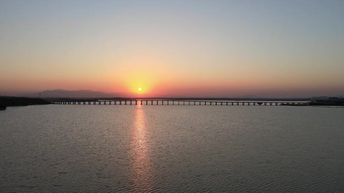日出夕阳桥