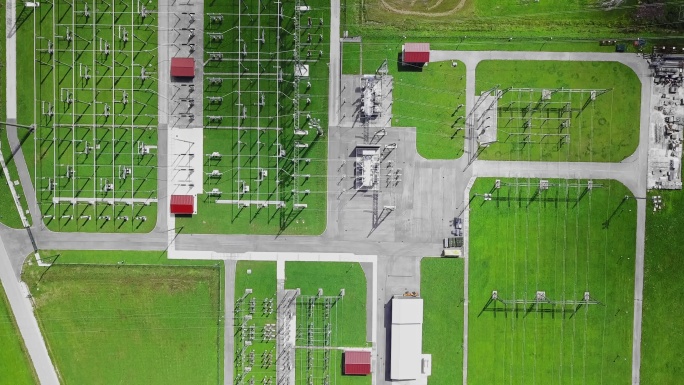 变电站上方电网宣传片广告片